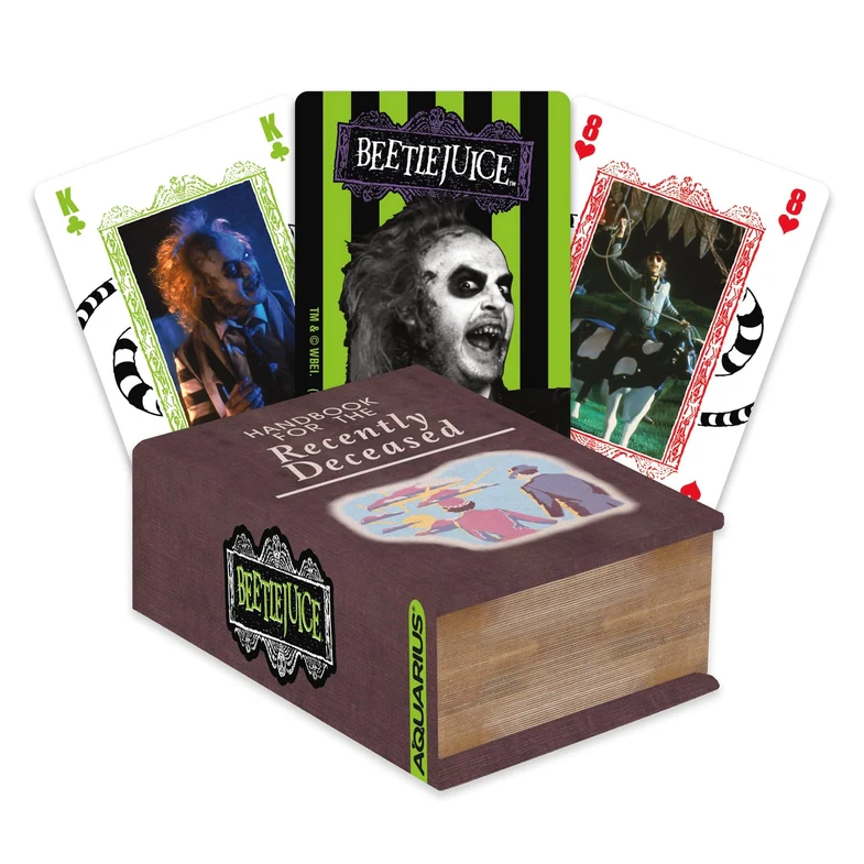 Aquarius Beetlejuice Premium Playing Cards Deck