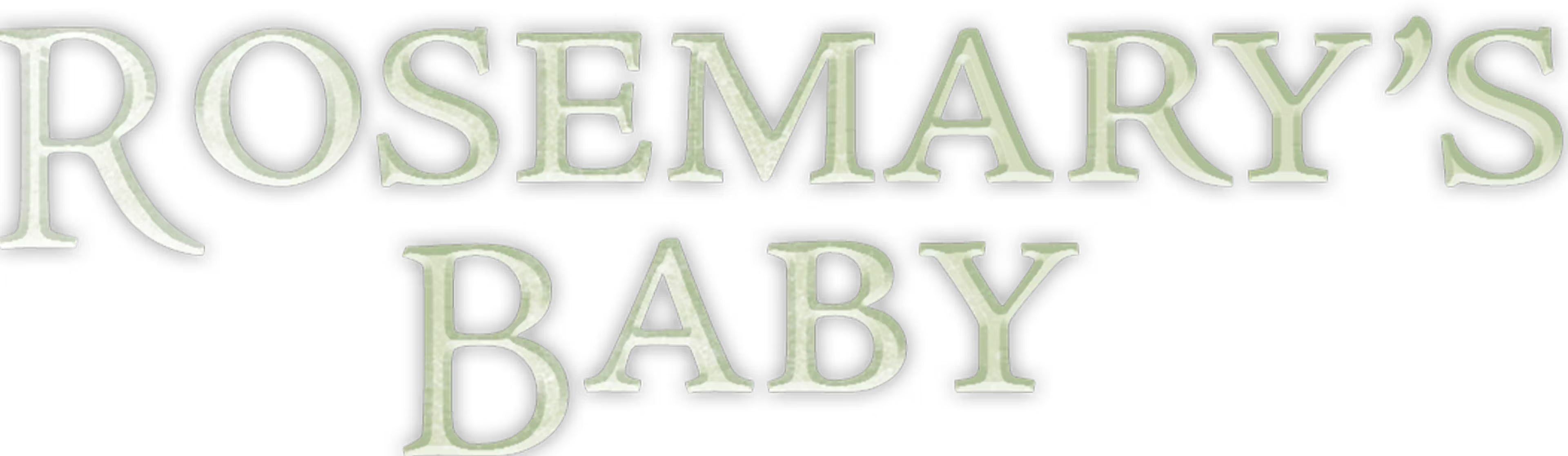 Logo Rosemary's Baby
