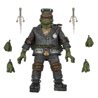 Universal Monsters x Teenage Mutant Ninja Turtles - 7’’ Scale Action Figure - Raphael Frankenstein