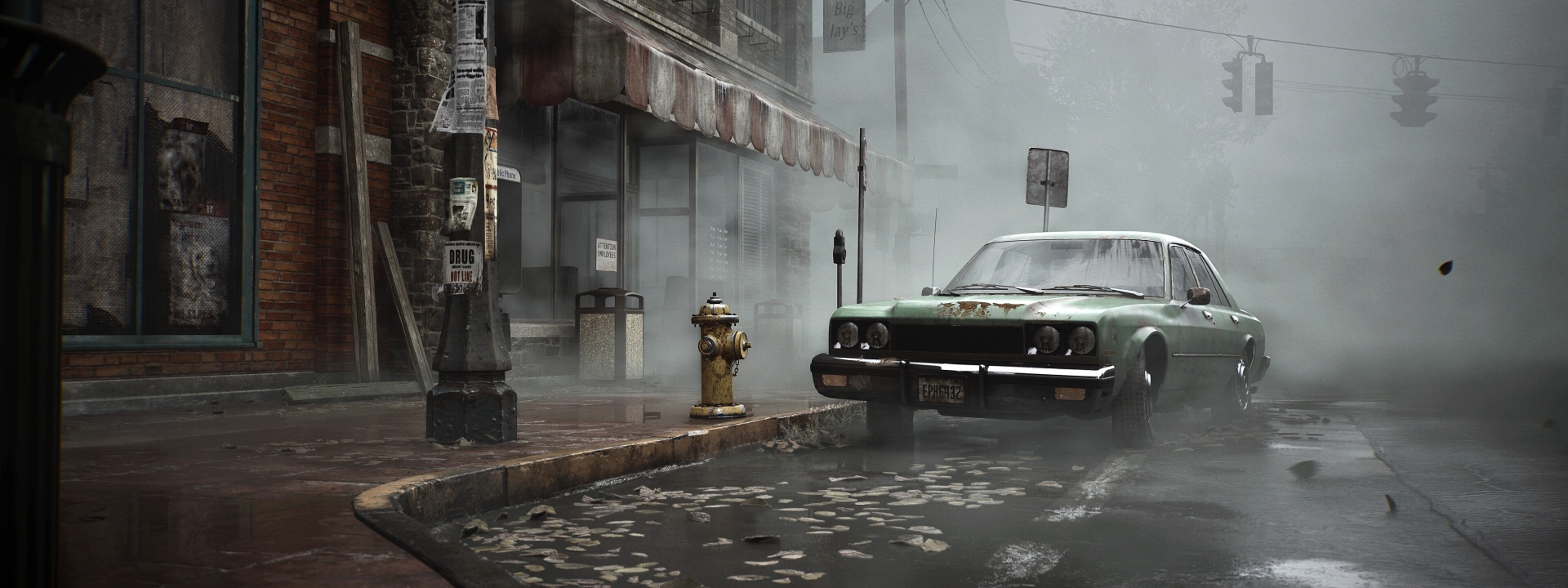 Arrière-plan Silent Hill